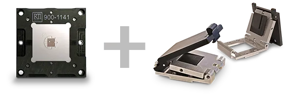 IC test socket With High Force Lid