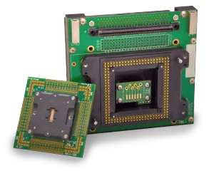 950 series ic test fixture with daughter card