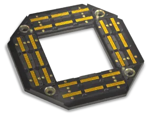 high pin count pogo pin blocks
