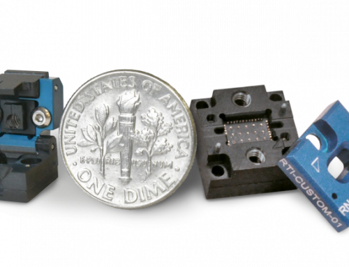 Micro Test Sockets for Small Scale Applications