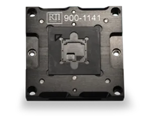 Sockets_300_ReliefSocketCutouts custom test socket design with topside relief cutouts
