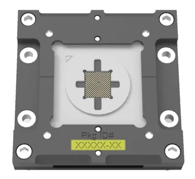 IC Test Socket Engraving Number Example