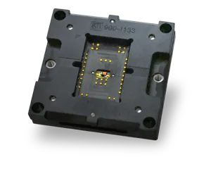 Sockets_300_RTDsocket custom test socket design with temperature monitoringn
