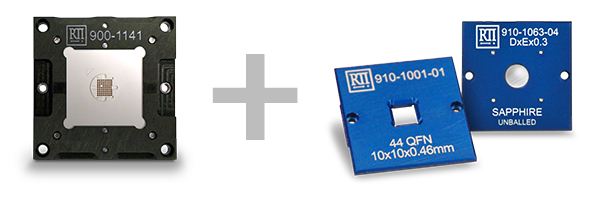 IC test socket With Screw Down Lids