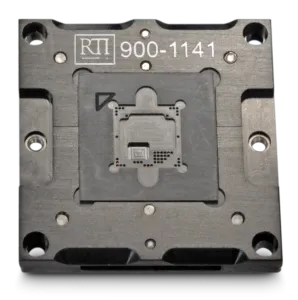 IC Test Socket with Relief Cutouts