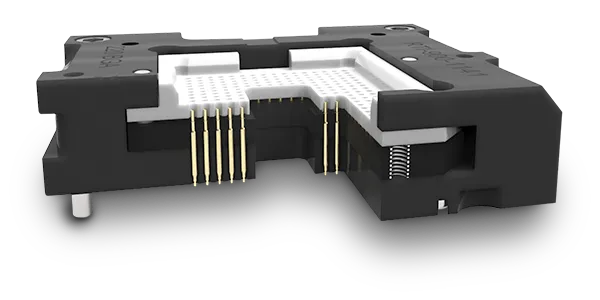 floating base for test sockets