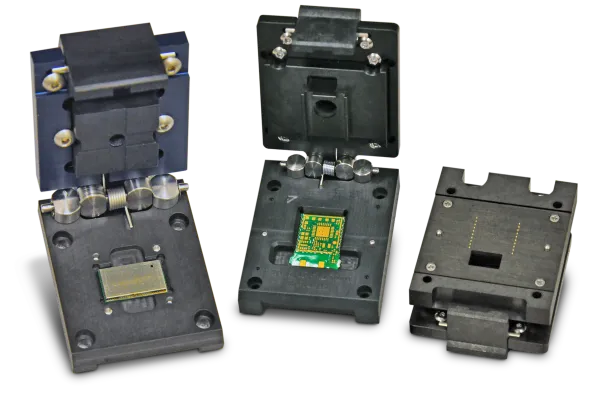 burn-in clamshell sockets
