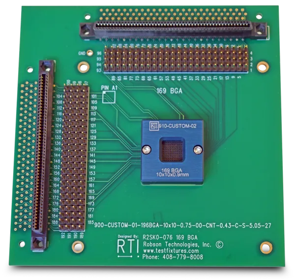 device inspection breakout test fixtures