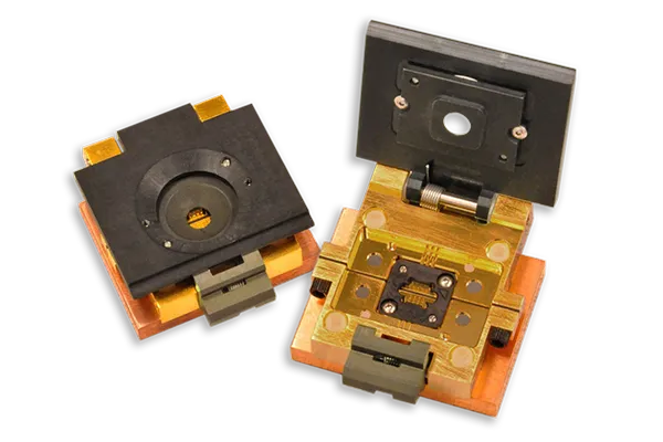Gold Plated Clamshell Sockets